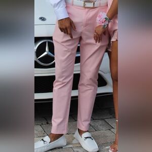 Pink pants worn once for homecoming.